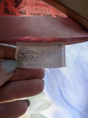 Empress Pink Satin Lined Garment with Logo Tag